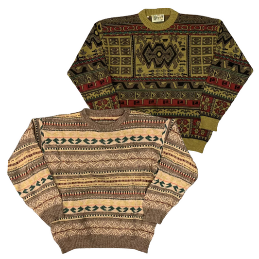 50x vêtements en tricot ethnique
